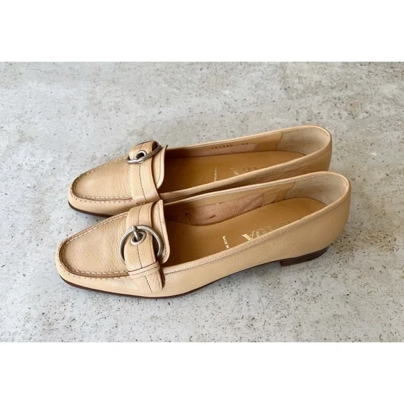 PRADA Women’s Leather Loafers size 37 EU - Picture 5 of 10